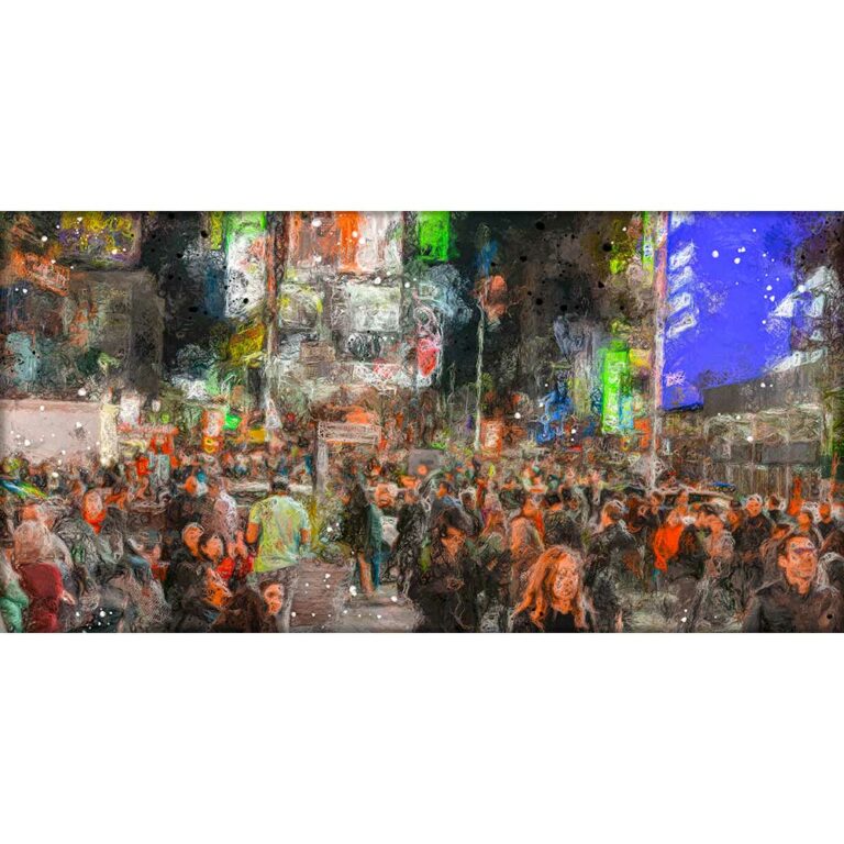Lærredsbillede New York gader Times Square