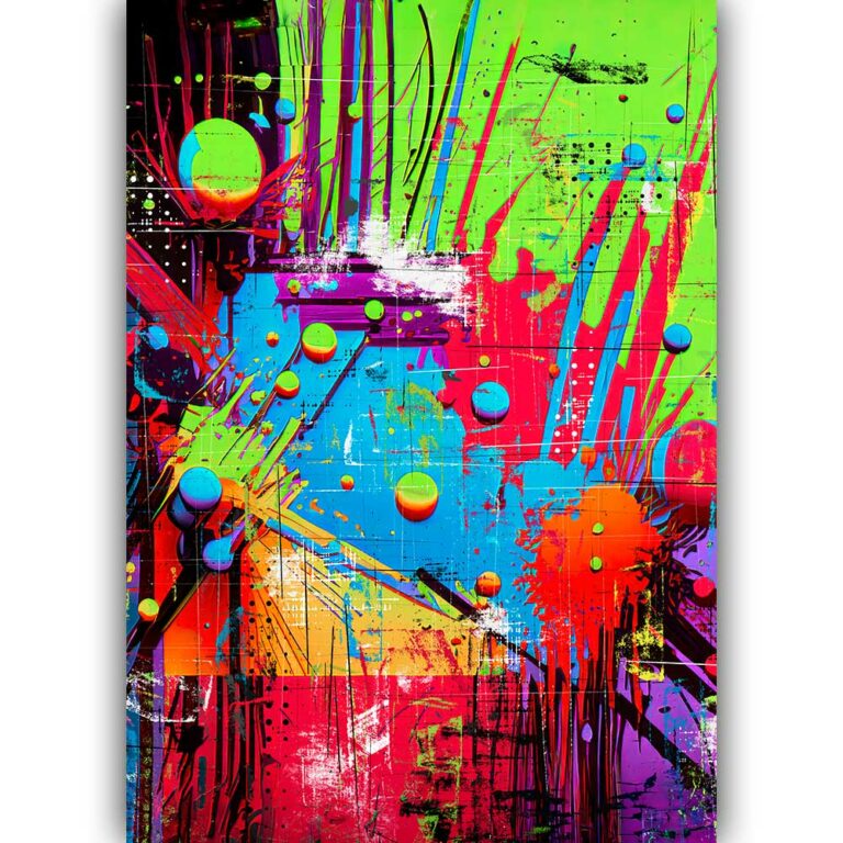 Pop art plakat abstrakt Abstracts VII