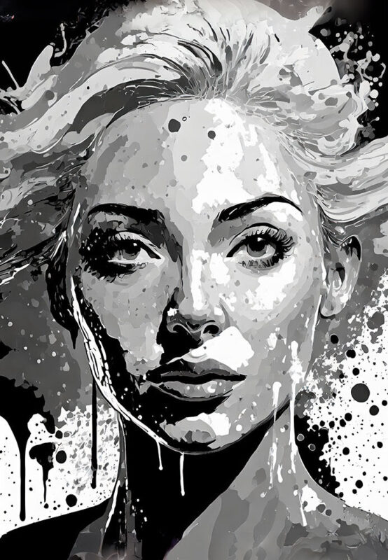 Pop art kunst til stuen