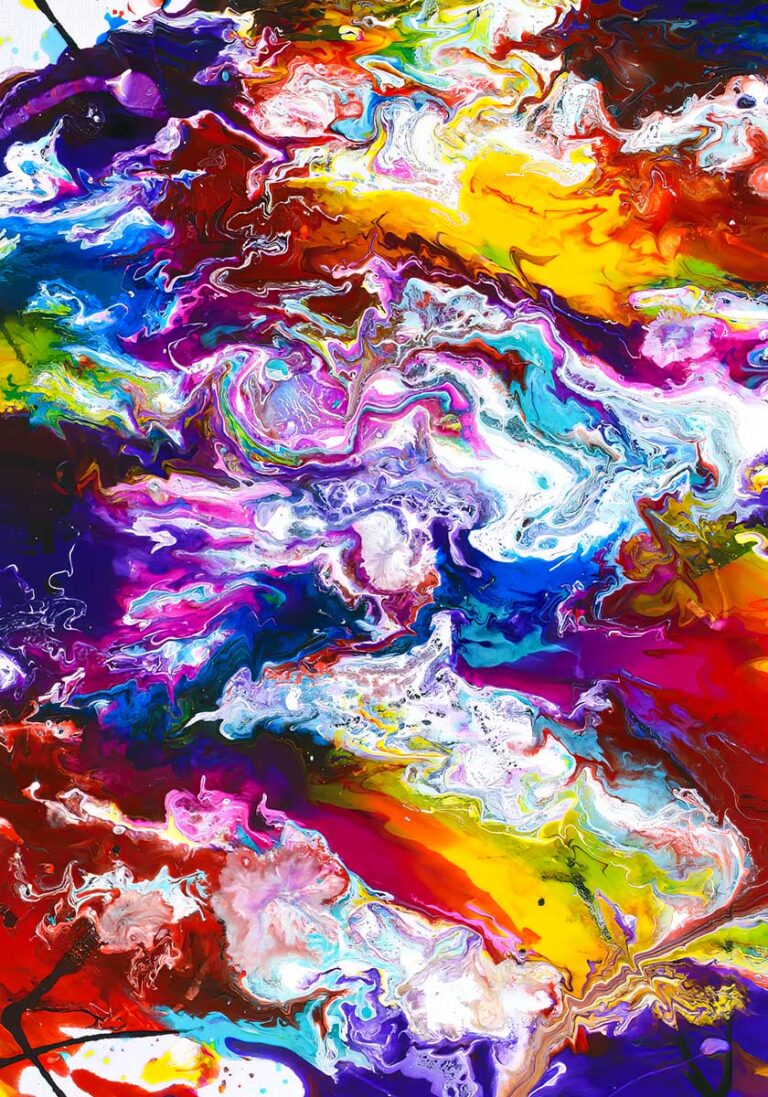 Oblige II - stor plakat med farver