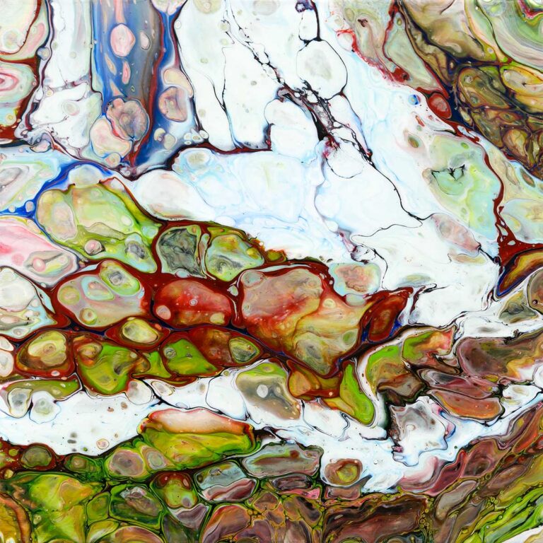 Infusion III - kæmpe lærredstryk abstrakt
