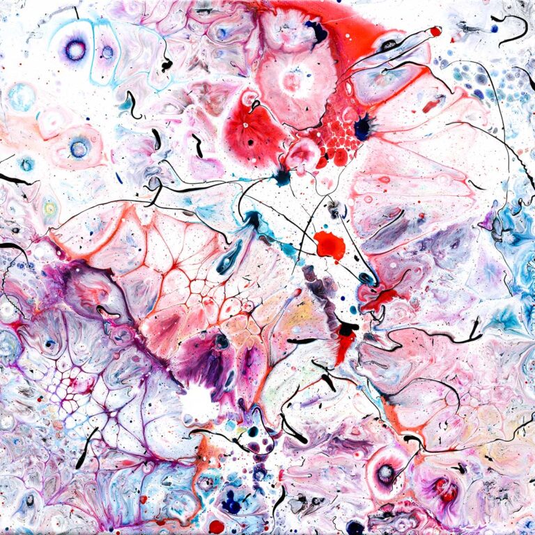 Rebound V - moderne kunst canvas billede