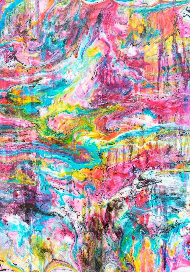 Shades II - canvas billede i flotte farver