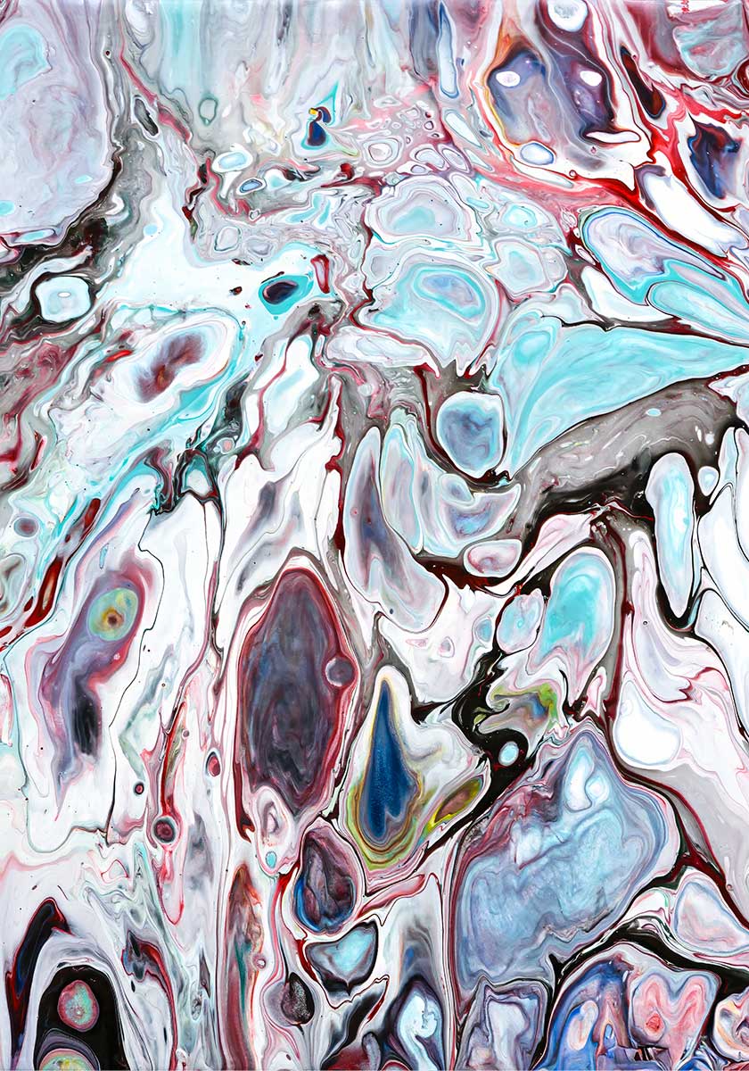 Obsession IV - smuk plakat med kunst