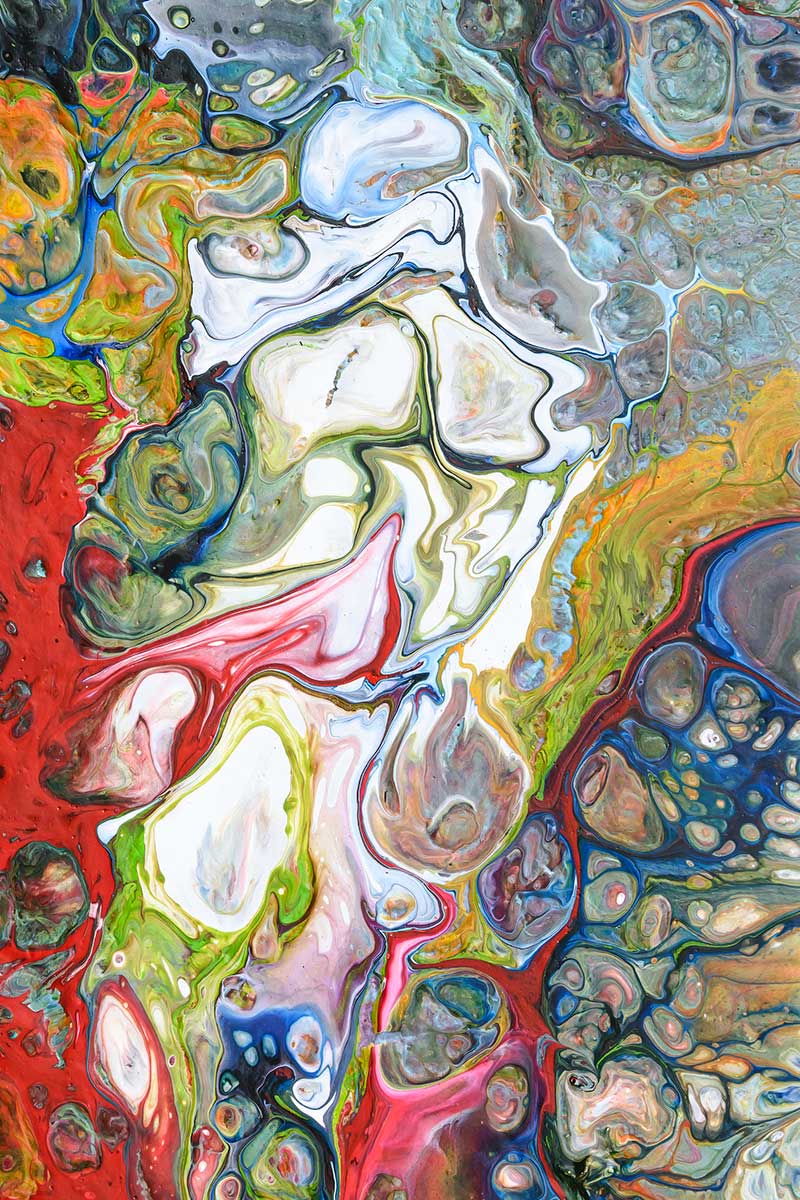 Surreal IV - flot stort canvas billede