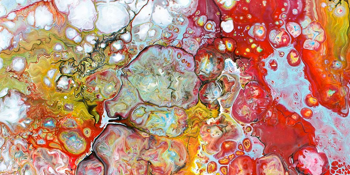 Essence III - moderne kæmpe kunst plakat